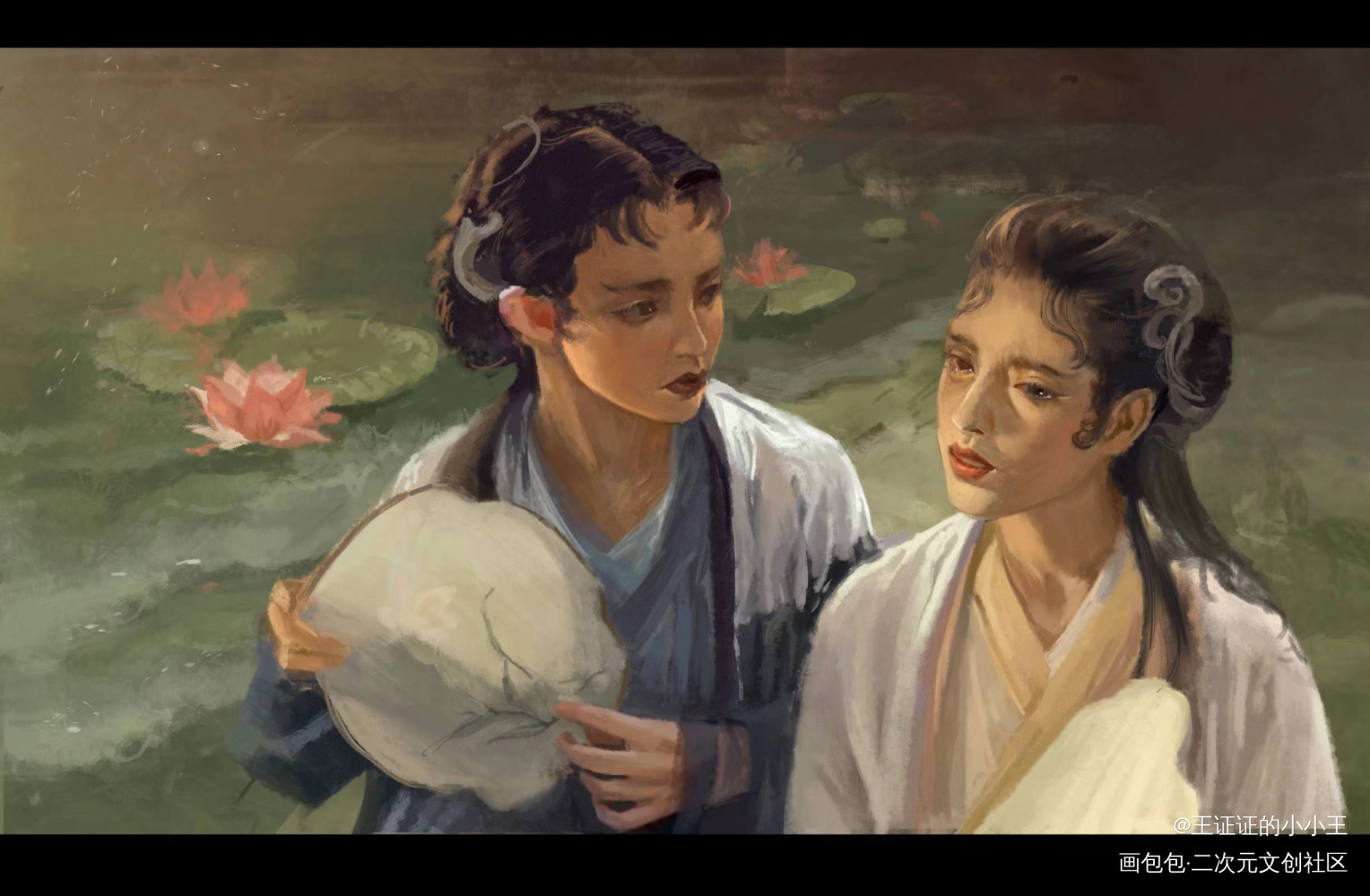 青蛇速涂_青蛇速涂绘画作品