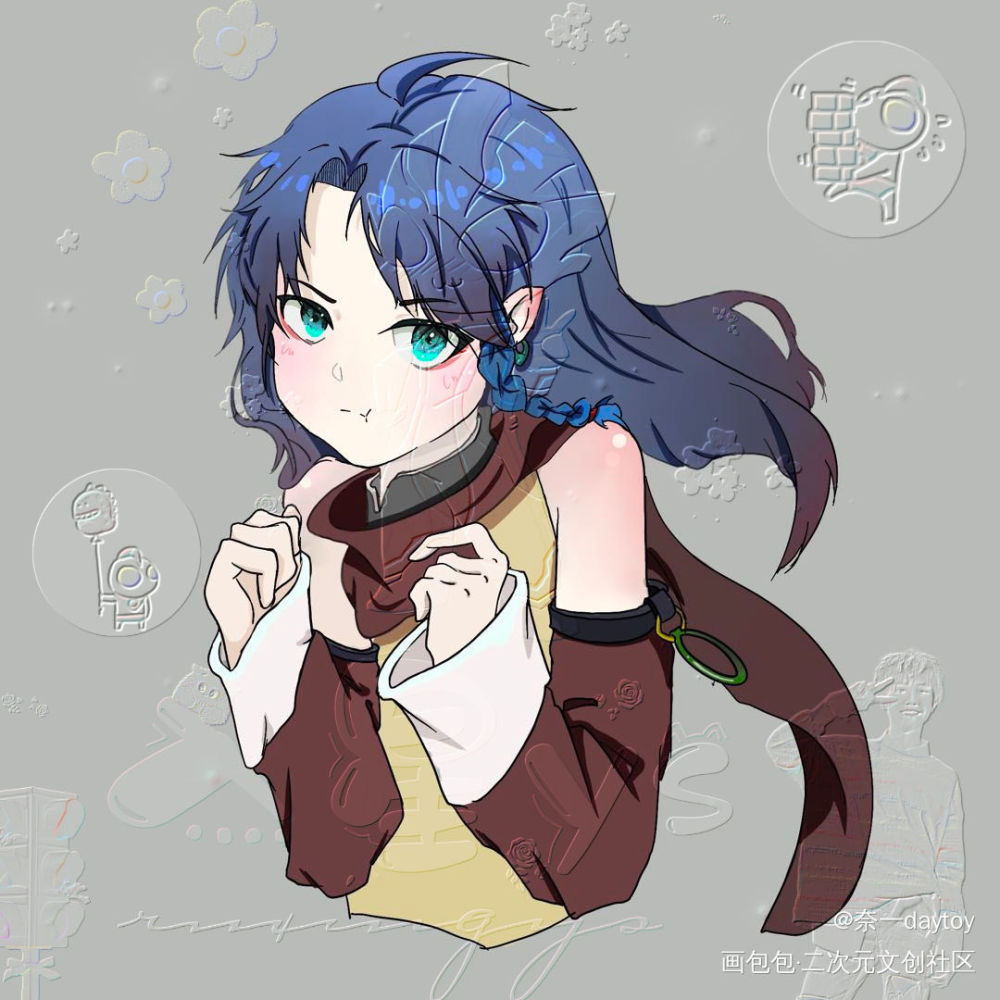 _头像约稿约稿绘画作品