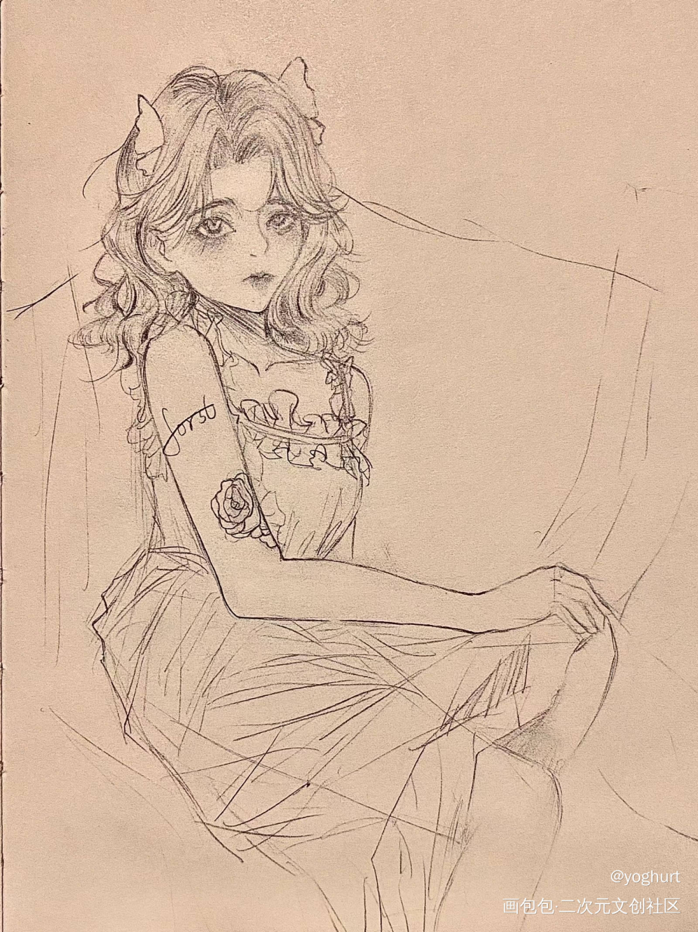 _手绘绘画作品