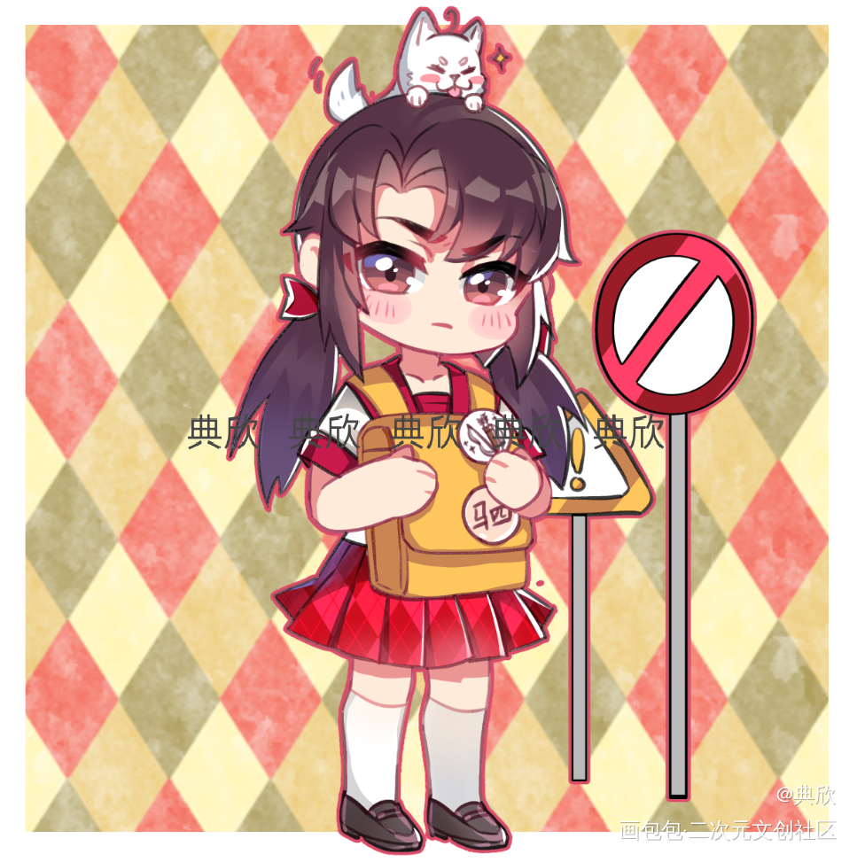 二哈和他的白猫师尊 换装约稿_二哈和他的白猫师尊绘画作品
