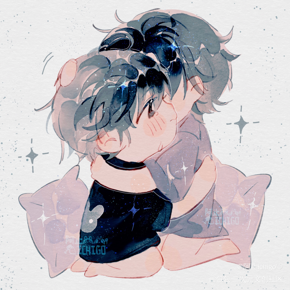 hug_某某添望盛望江添水彩q版求点评求配文我要上首推同人绘画作品