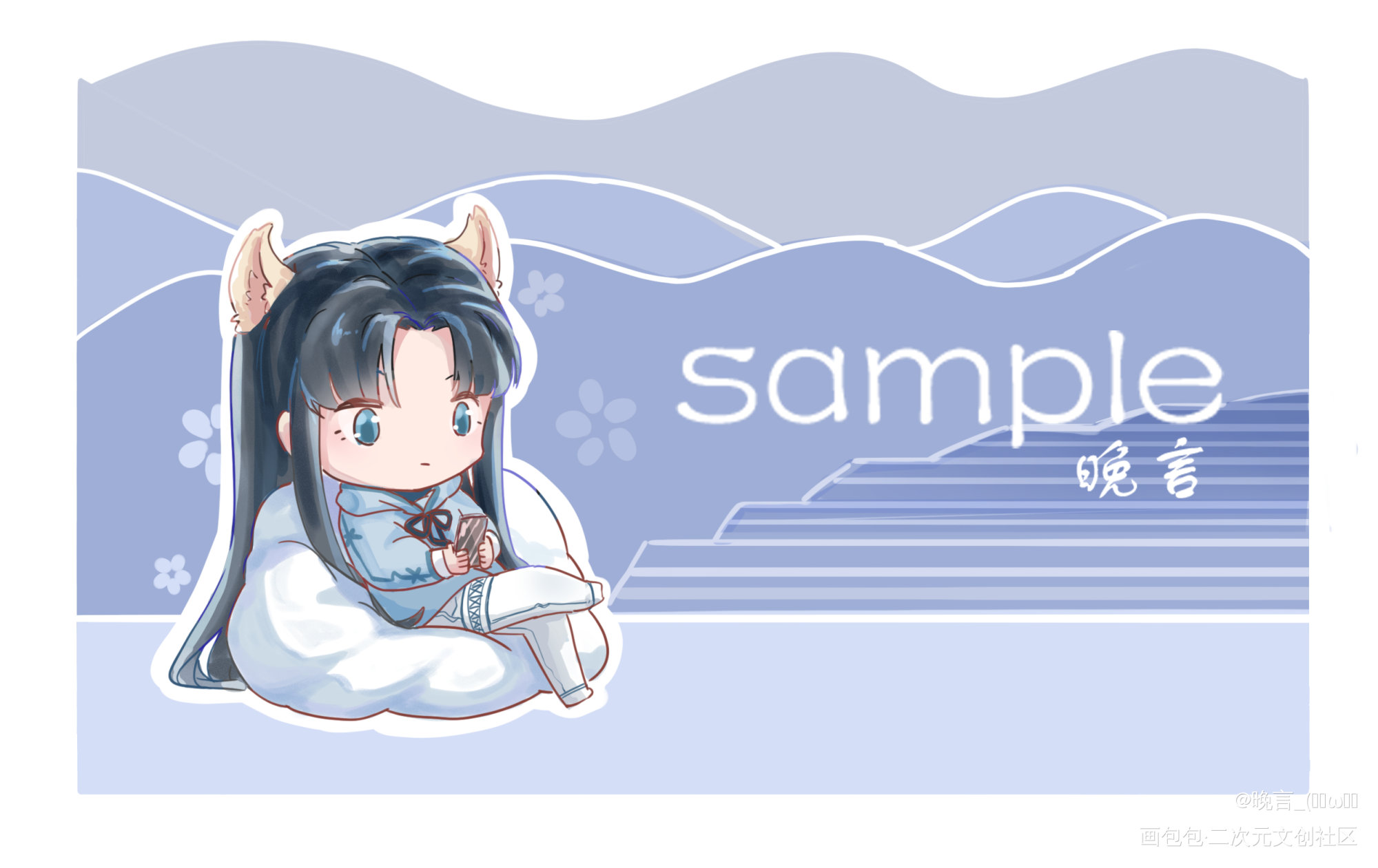 _(•̀ω•́ 」∠)_新图_原创人物板绘绘画作品