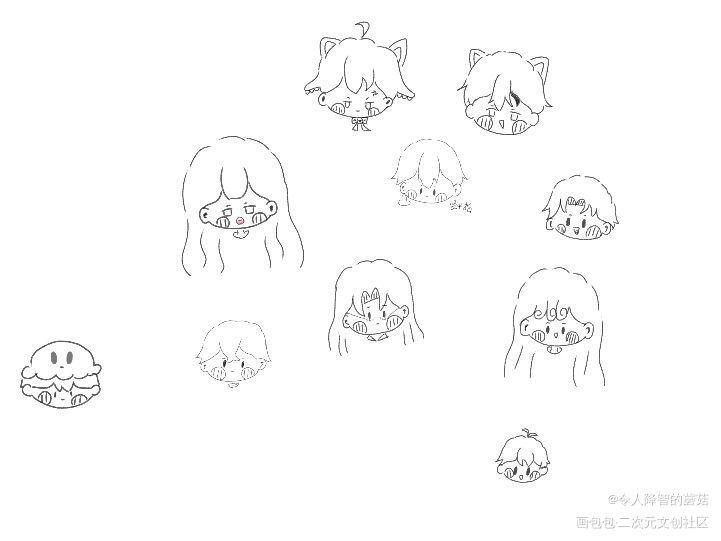 _铅笔画求约稿指绘绘画作品