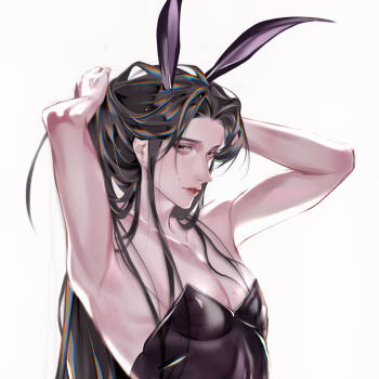 关于猫猫宁穿兔女郎装的摸鱼_摸鱼二哈和他的白猫师尊楚晚宁平涂日系