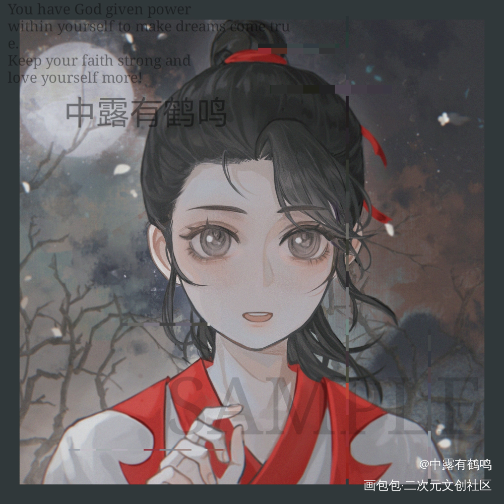 阿苑✧蓝思追_魔道祖师蓝思追阿苑厚涂同人绘画作品