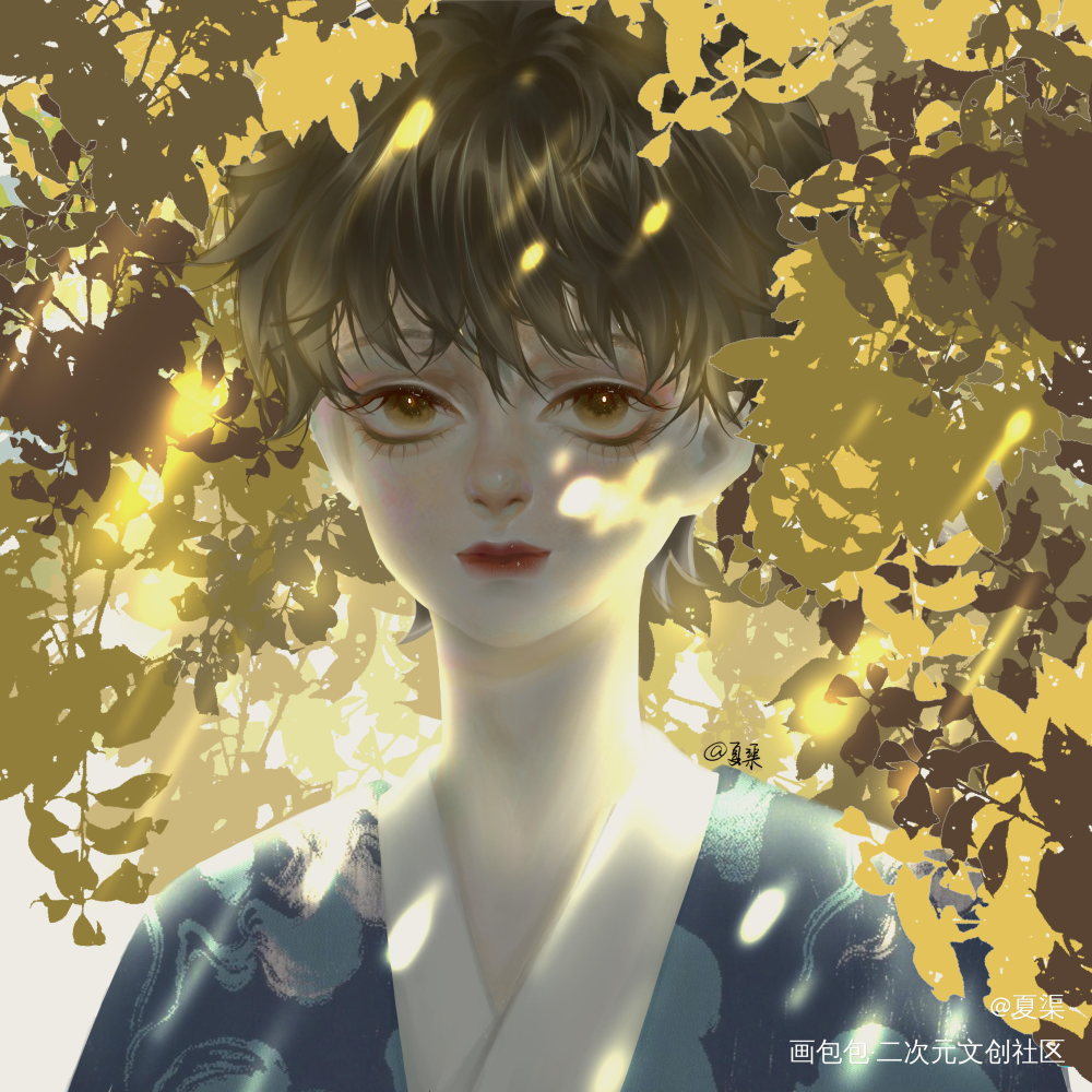 和服|盛望_某某盛望板绘木苏里绘画作品