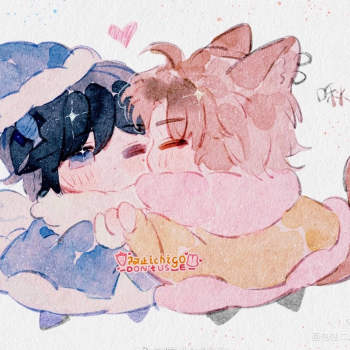 这张也没发过_伪装学渣朝俞水彩q版求点评求配文我要上首推头像同人