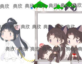 二哈和他的白猫师尊 约稿_绘画作品