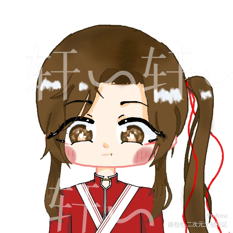 花怜Q版_花怜手绘绘画作品