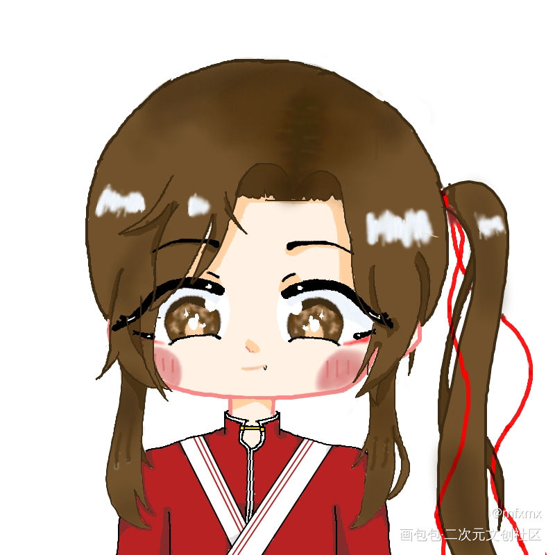 花怜Q版_花怜手绘绘画作品