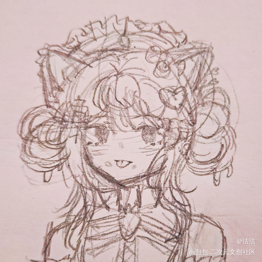 （什么都发）_摸鱼绘画作品