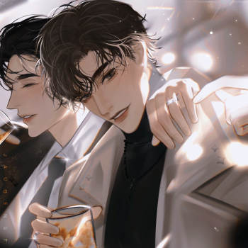 甜辛生日快乐～_谁把谁当真188男团黎朔赵锦辛绘画作品