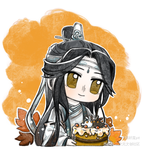 汪叽_魔道祖师墨香铜臭绘画作品