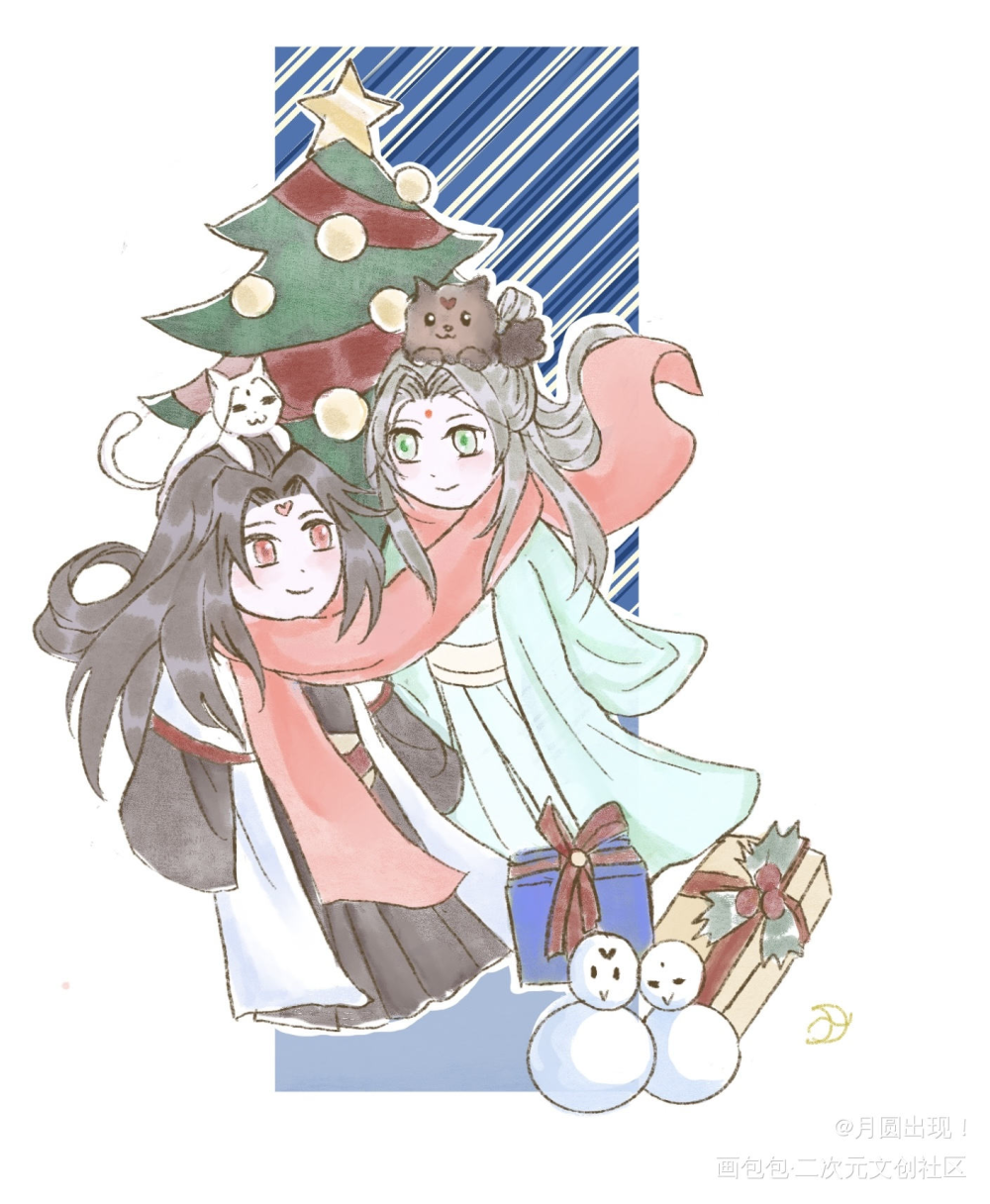 _人渣反派自救系统冰秋绘画作品