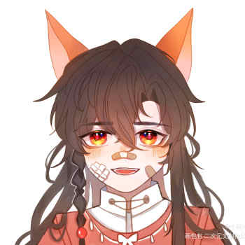 小狐狸花城主_天官赐福花怜绘画作品