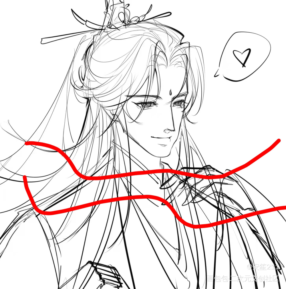 师尊_人渣反派自救系统沈清秋绘画作品
