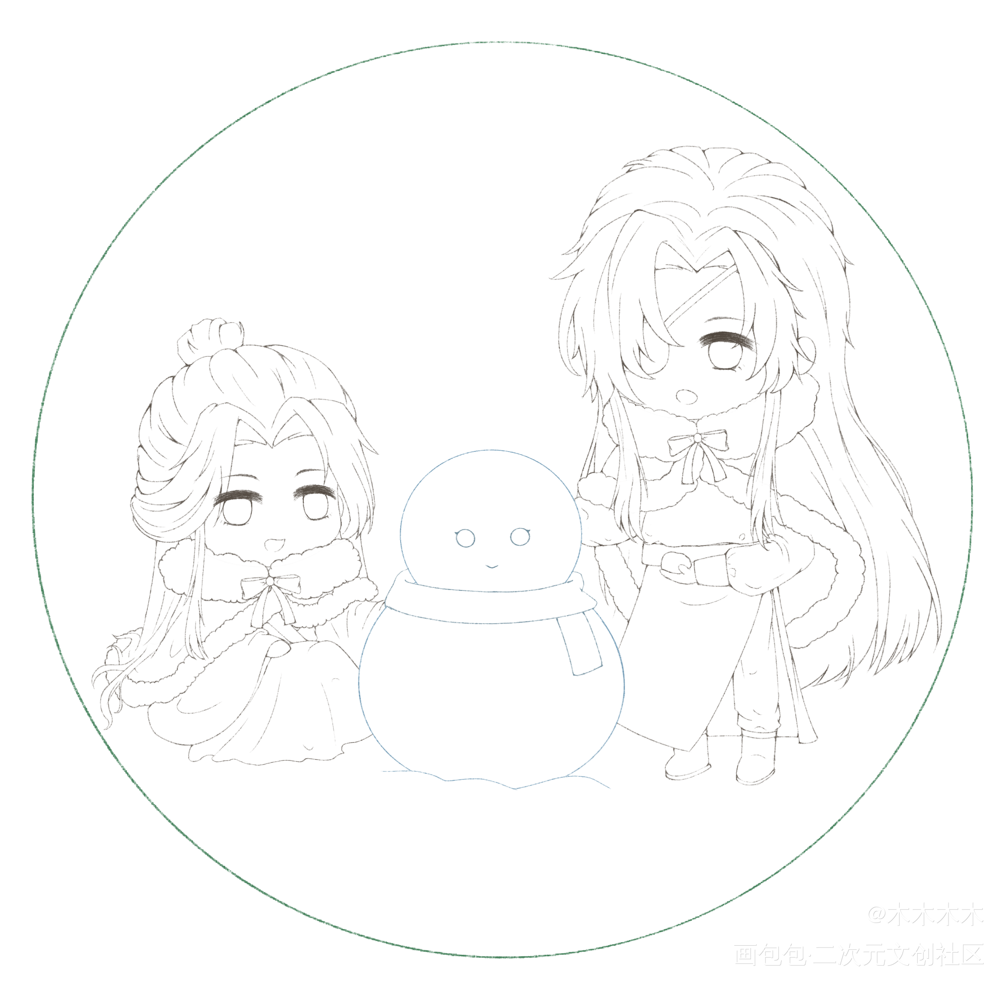 花怜_天官赐福花怜Q版墨香铜臭绘画作品