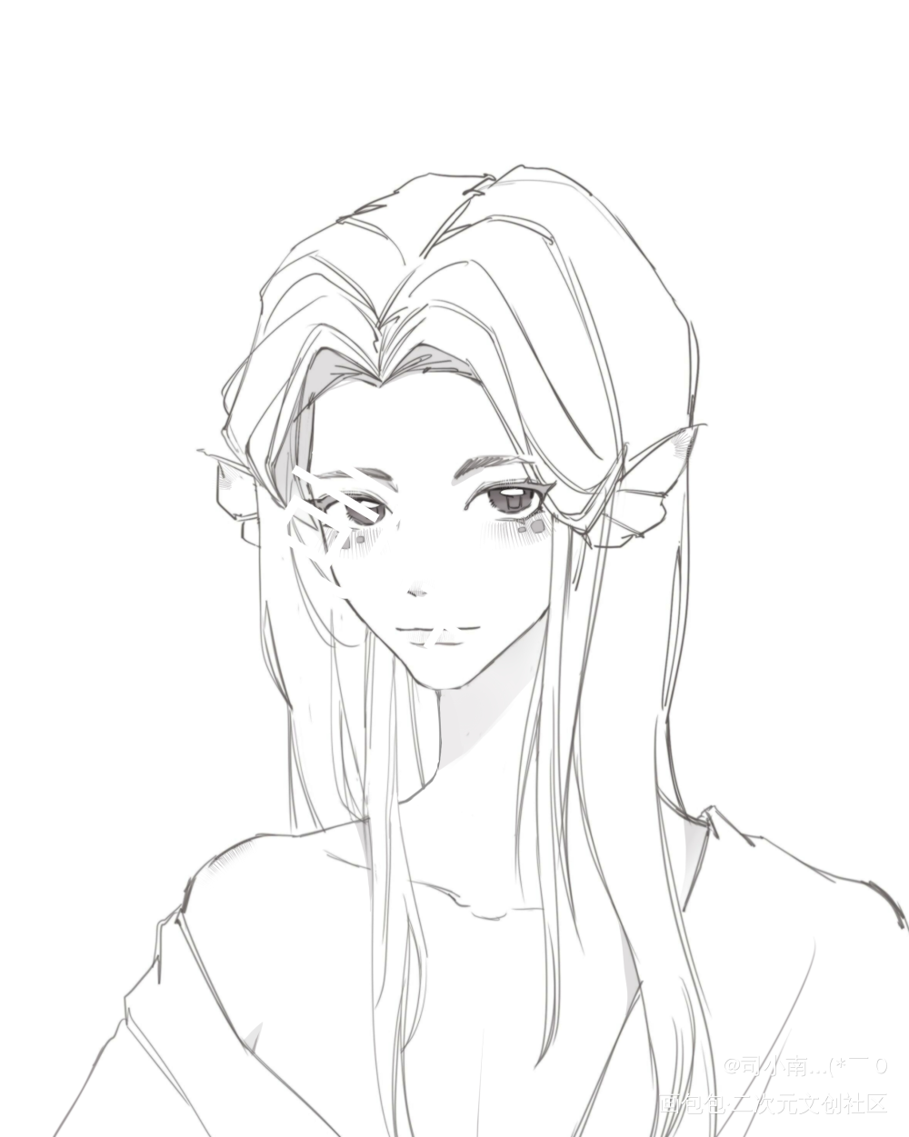 渣反_人渣反派自救系统绘画作品