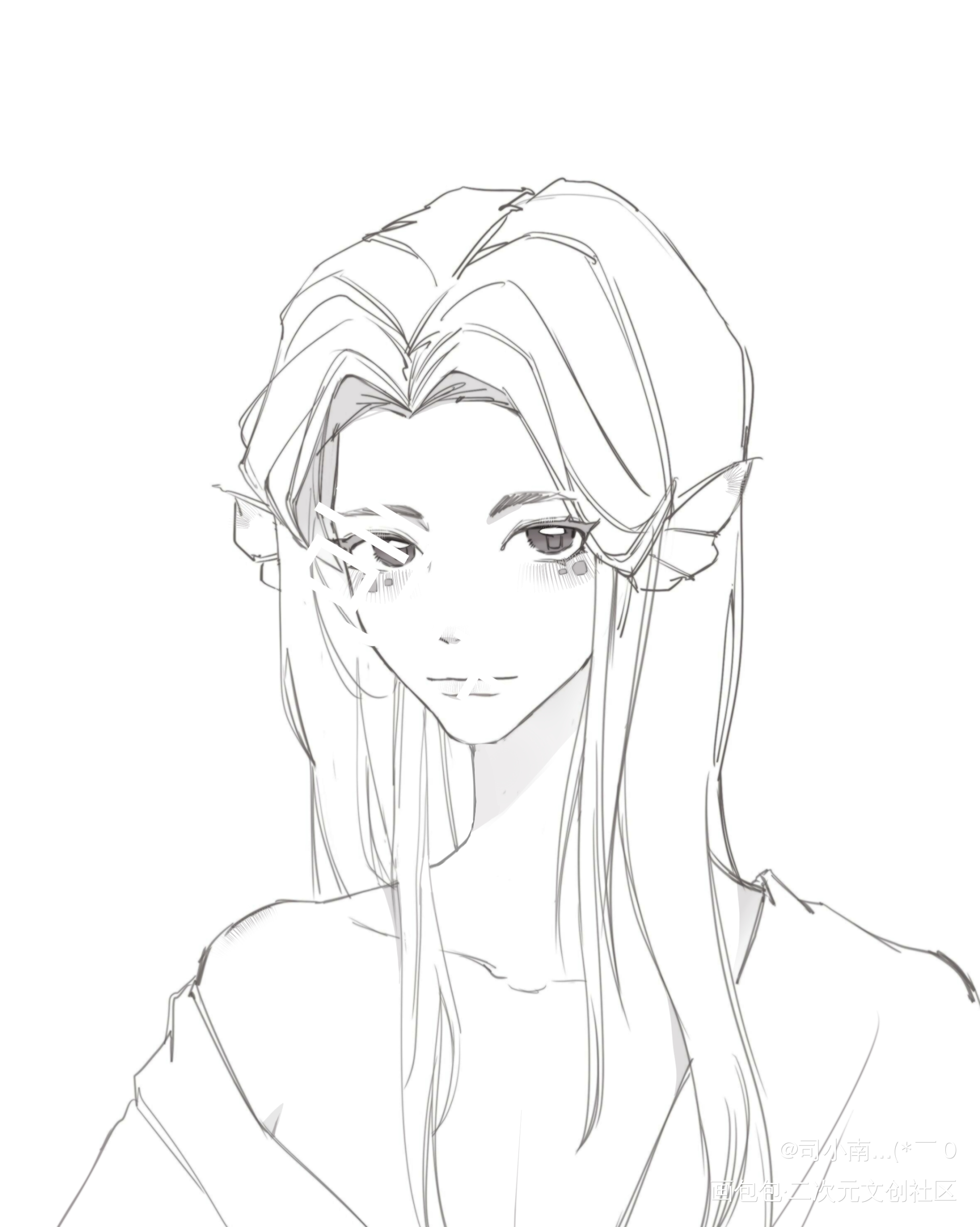 渣反_人渣反派自救系统绘画作品
