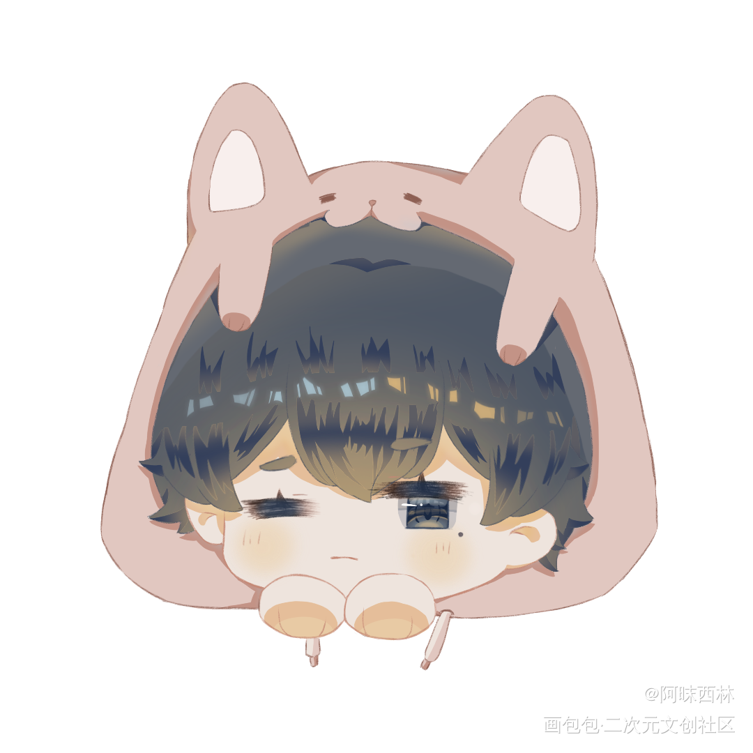 _伪装学渣朝俞Q版绘画作品