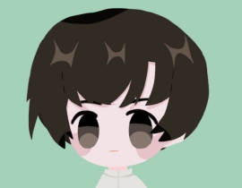 玉玉子Q头_绘画作品