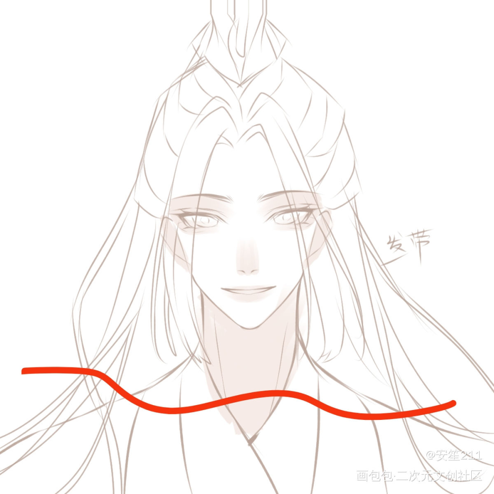 师尊_人渣反派自救系统沈清秋绘画作品