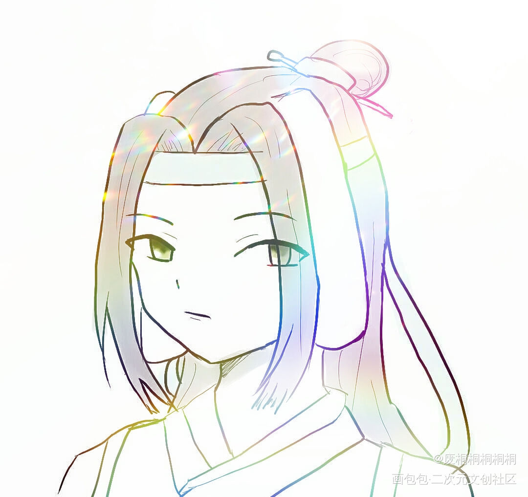 _魔道祖师忘羡绘画作品