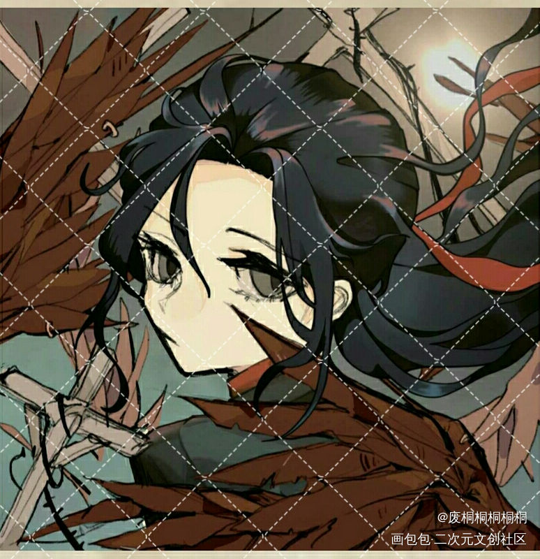 _魔道祖师魏无羡绘画作品