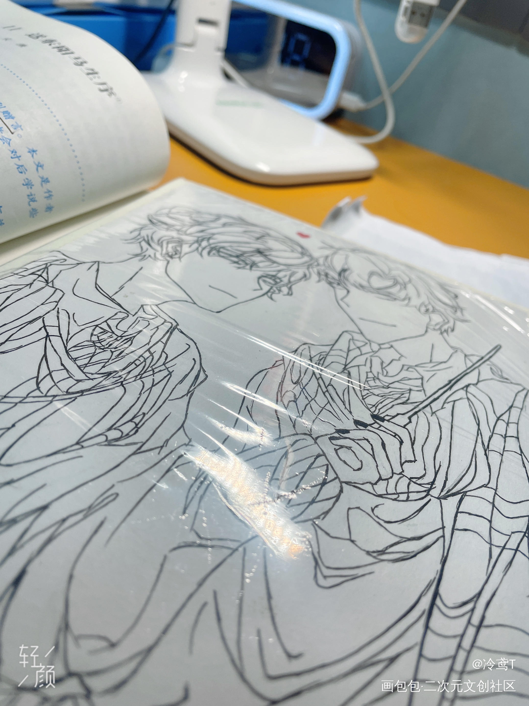 【临摹】_伪装学渣朝俞手绘绘画作品