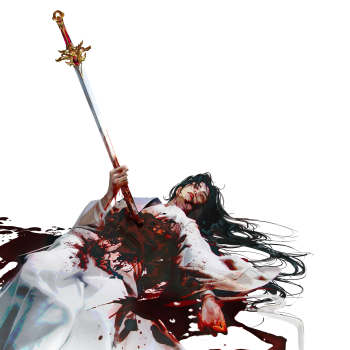 百剑穿心_天官赐福花怜绘画作品