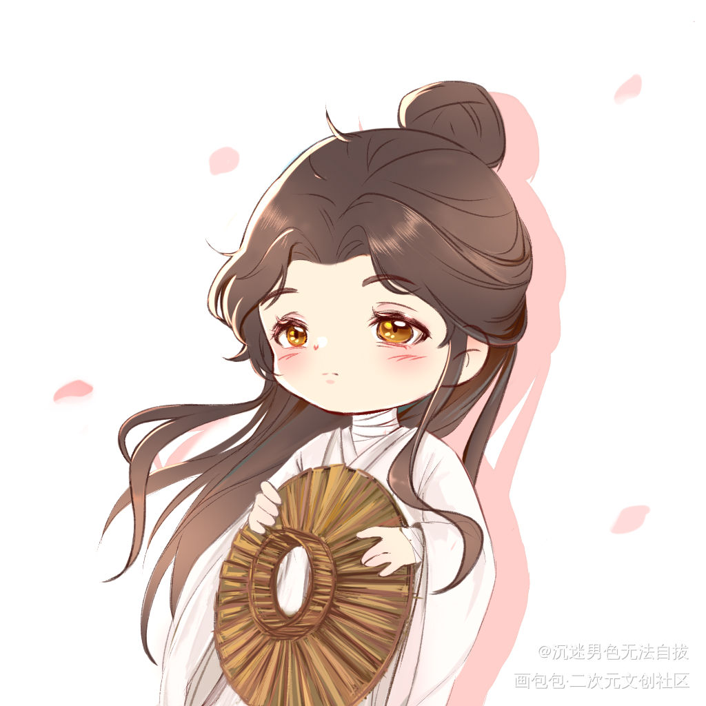 怜怜_天官赐福谢怜墨香铜臭绘画作品