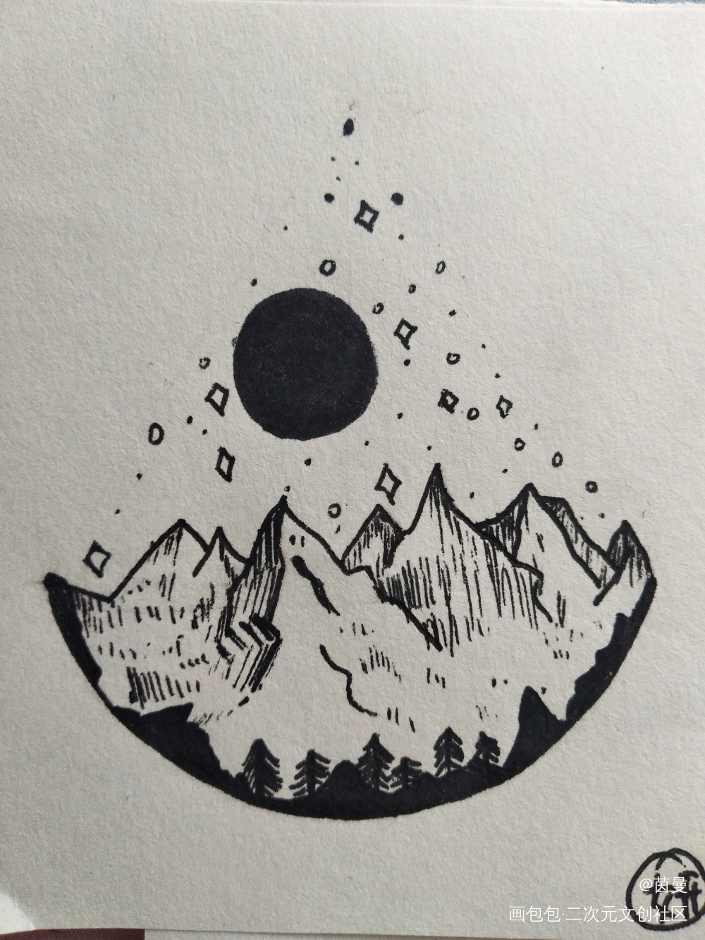 inS风_手绘绘画作品