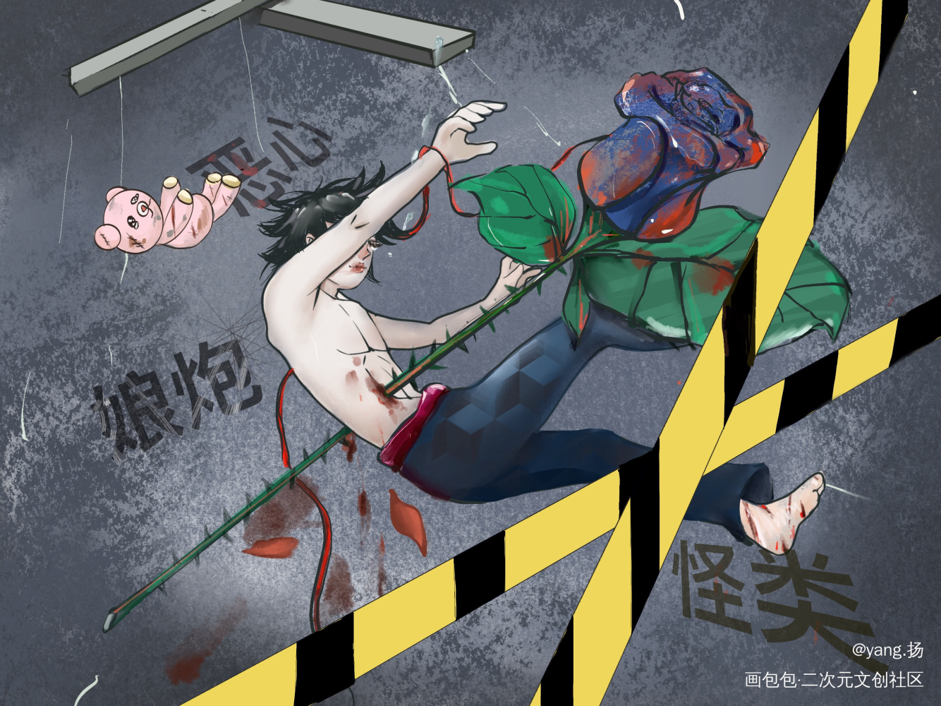 新人入坑_手绘厚涂日系绘画作品