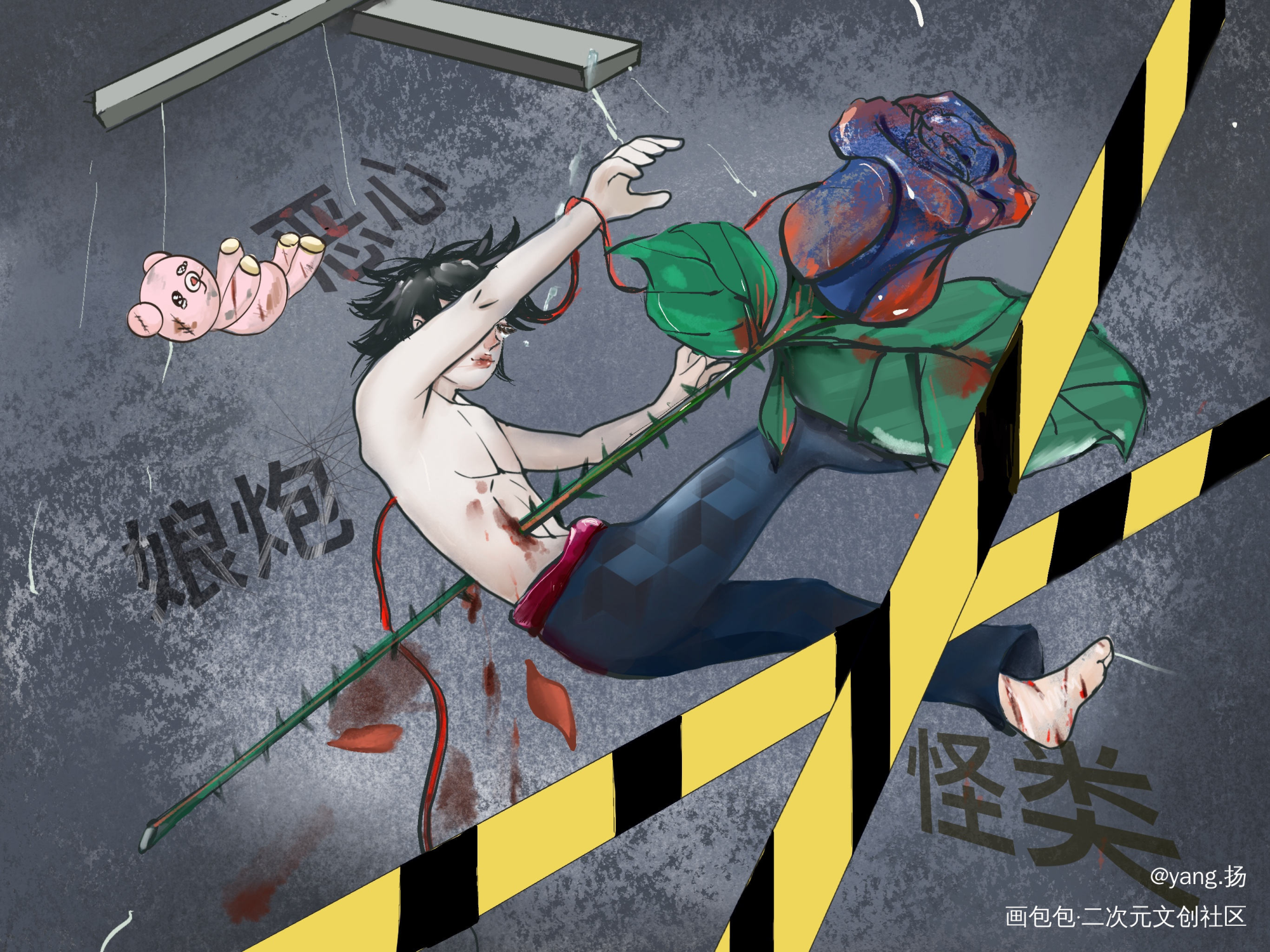 新人入坑_手绘厚涂日系绘画作品