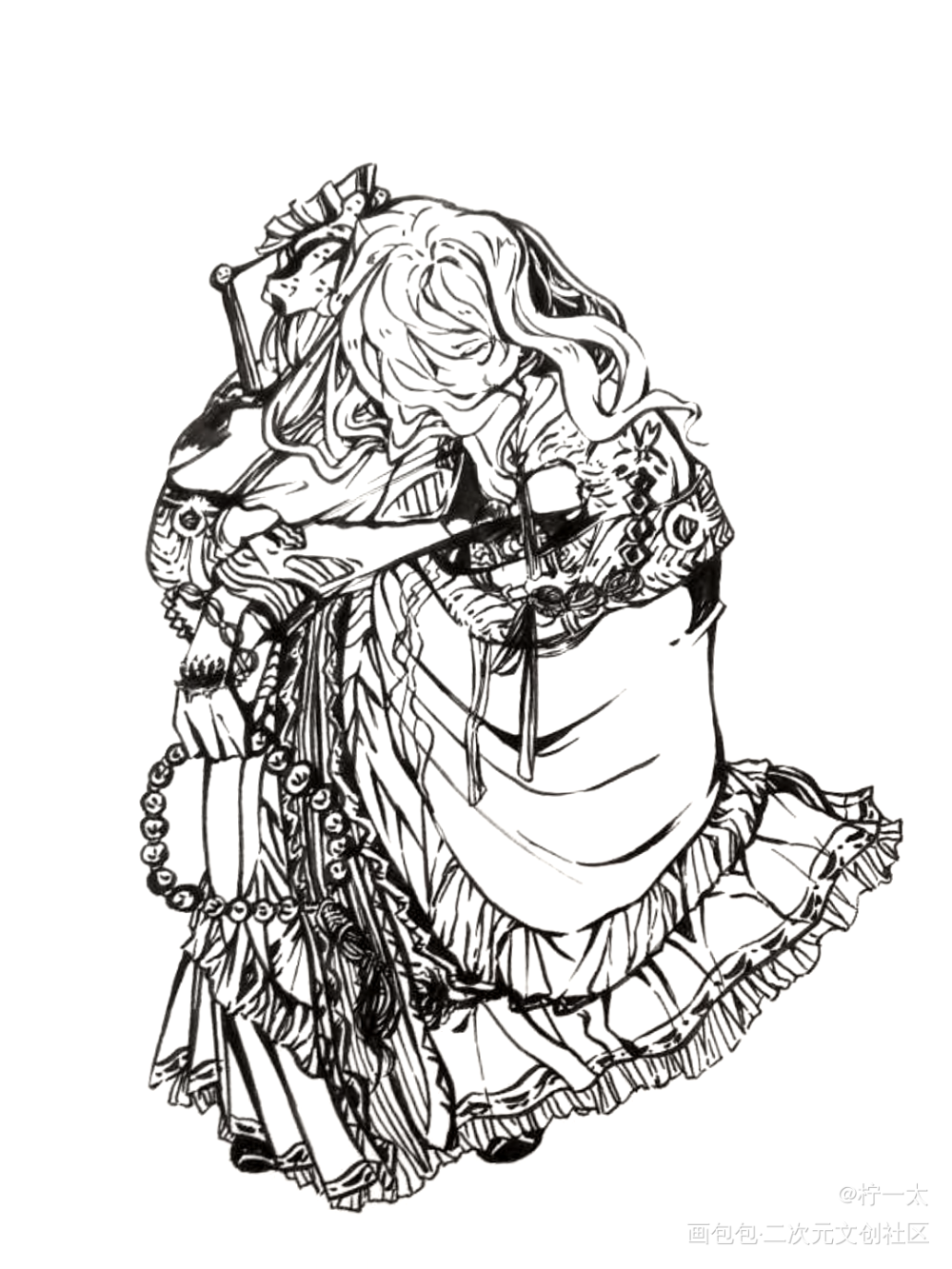 A11_手绘古风绘画作品