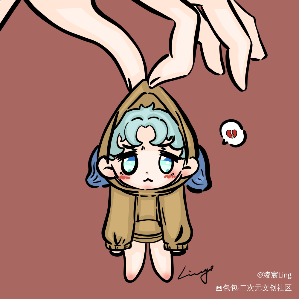 小屁屁_同人Paradise绘画作品