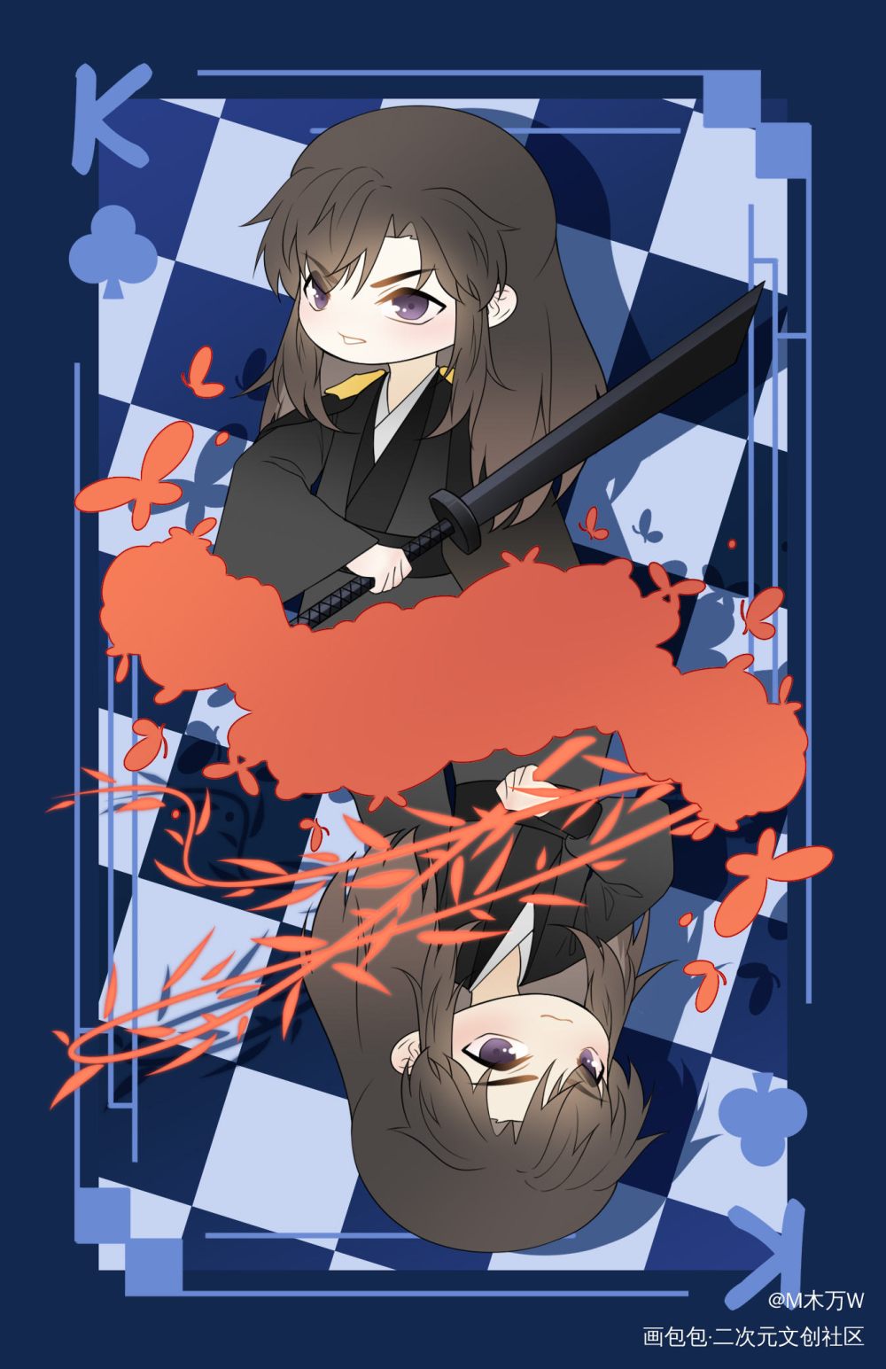 13/15_二哈和他的白猫师尊Q版绘画作品