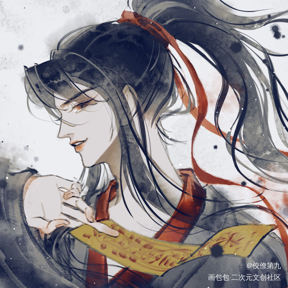 魔道祖师魏无羡_魔道祖师忘羡墨香铜臭绘画作品