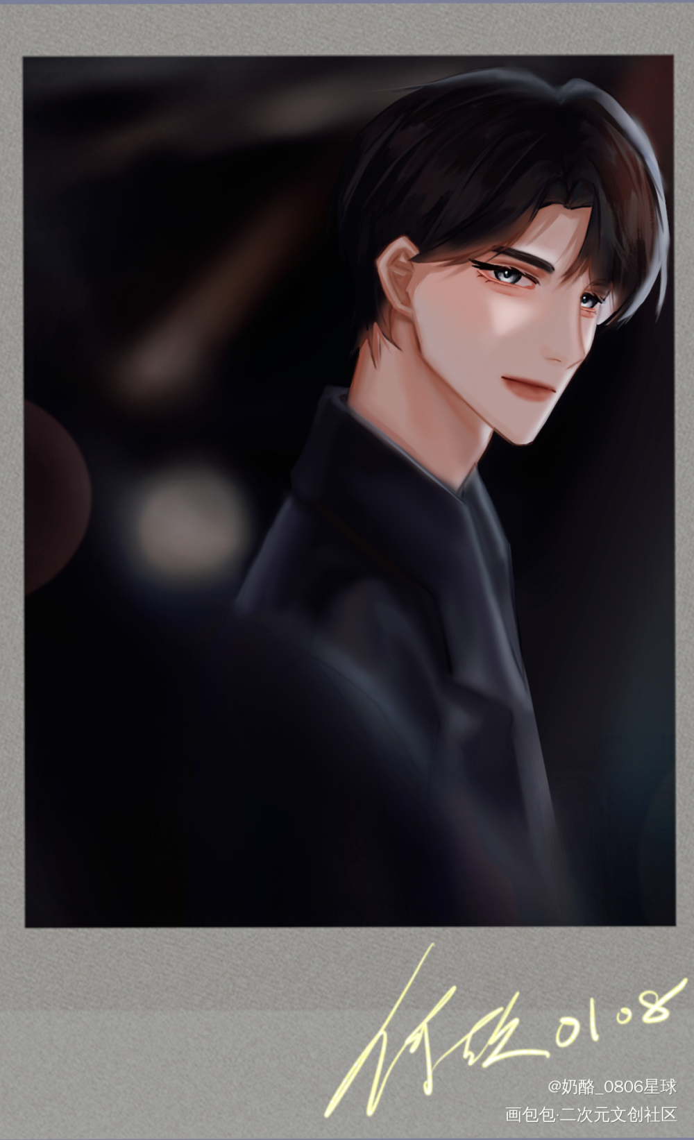 咕咕生日快乐！_188男团寒故何故绘画作品
