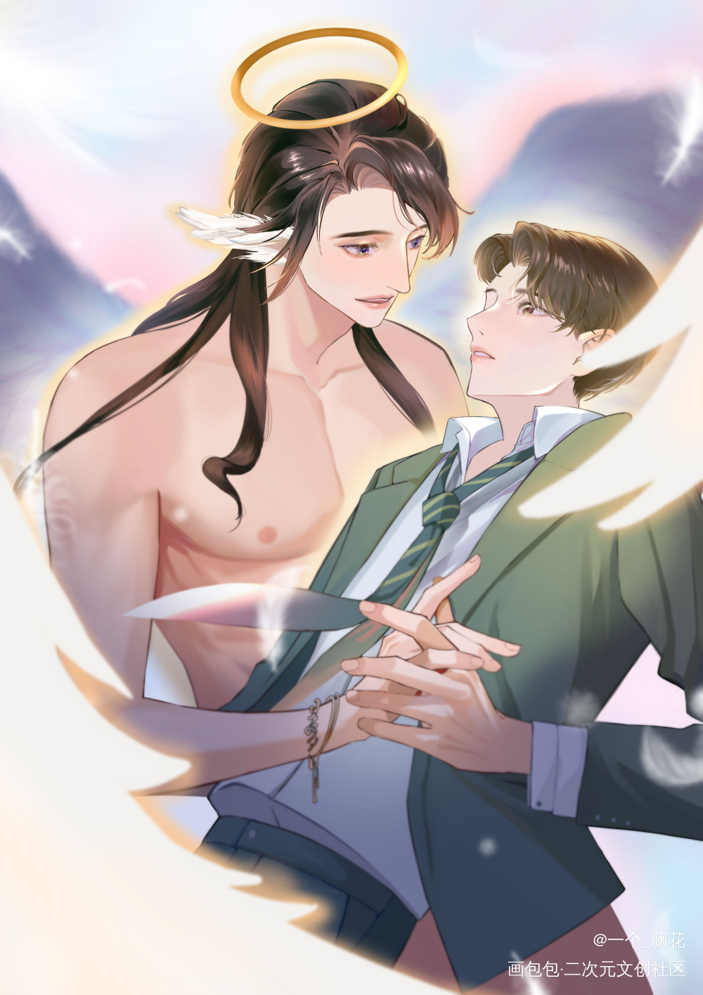 【188】寒故_一醉经年188男团何故宋居寒绘画作品