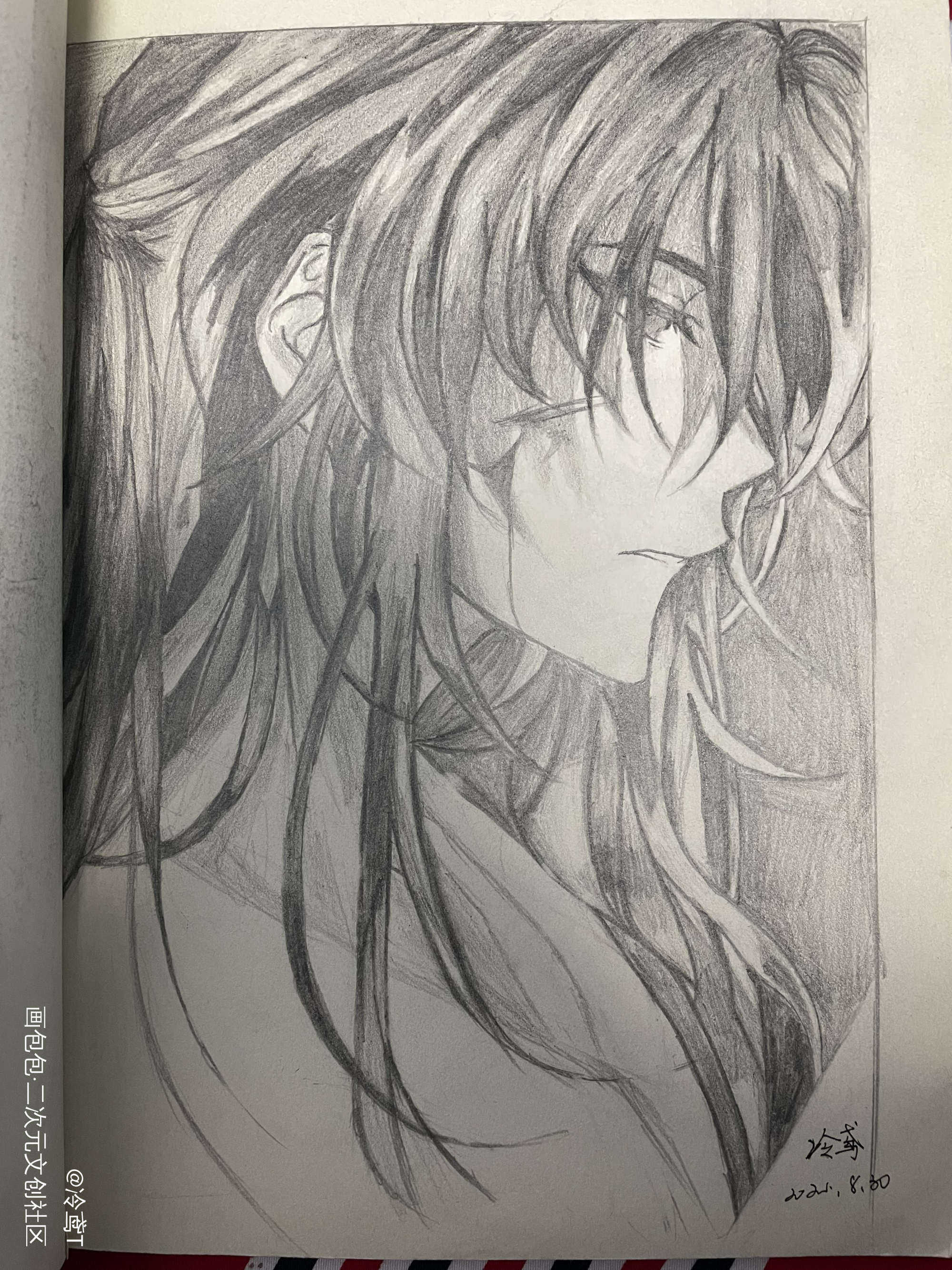 _魔道祖师忘羡手绘绘画作品