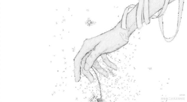 一手仗剑，一手拈花_天官赐福绘画作品