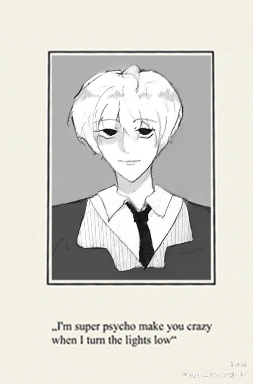 证件照_原创人物绘画作品