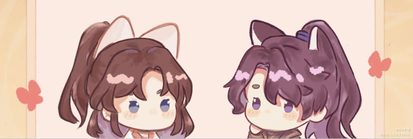 二哈_二哈和他的白猫师尊燃晚绘画作品