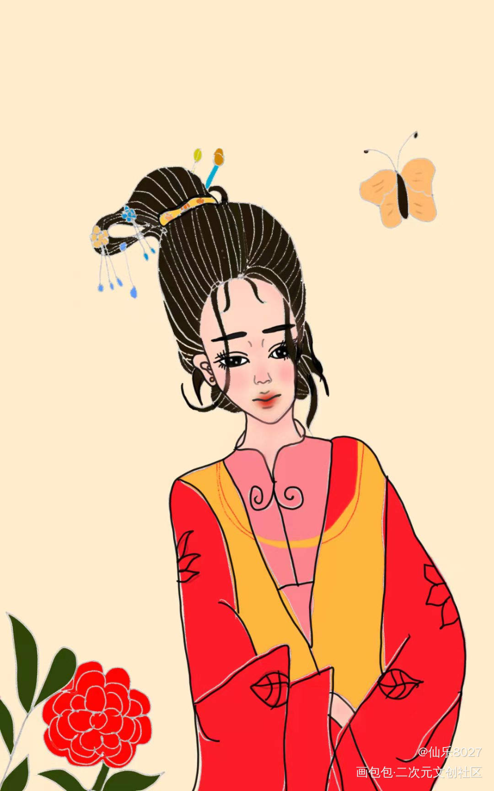 好看_板绘插画绘画作品