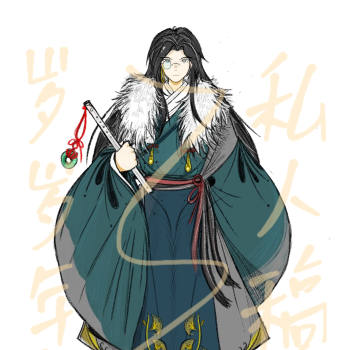 顾大帅_杀破狼顾昀古风我要上首推约稿绘画作品