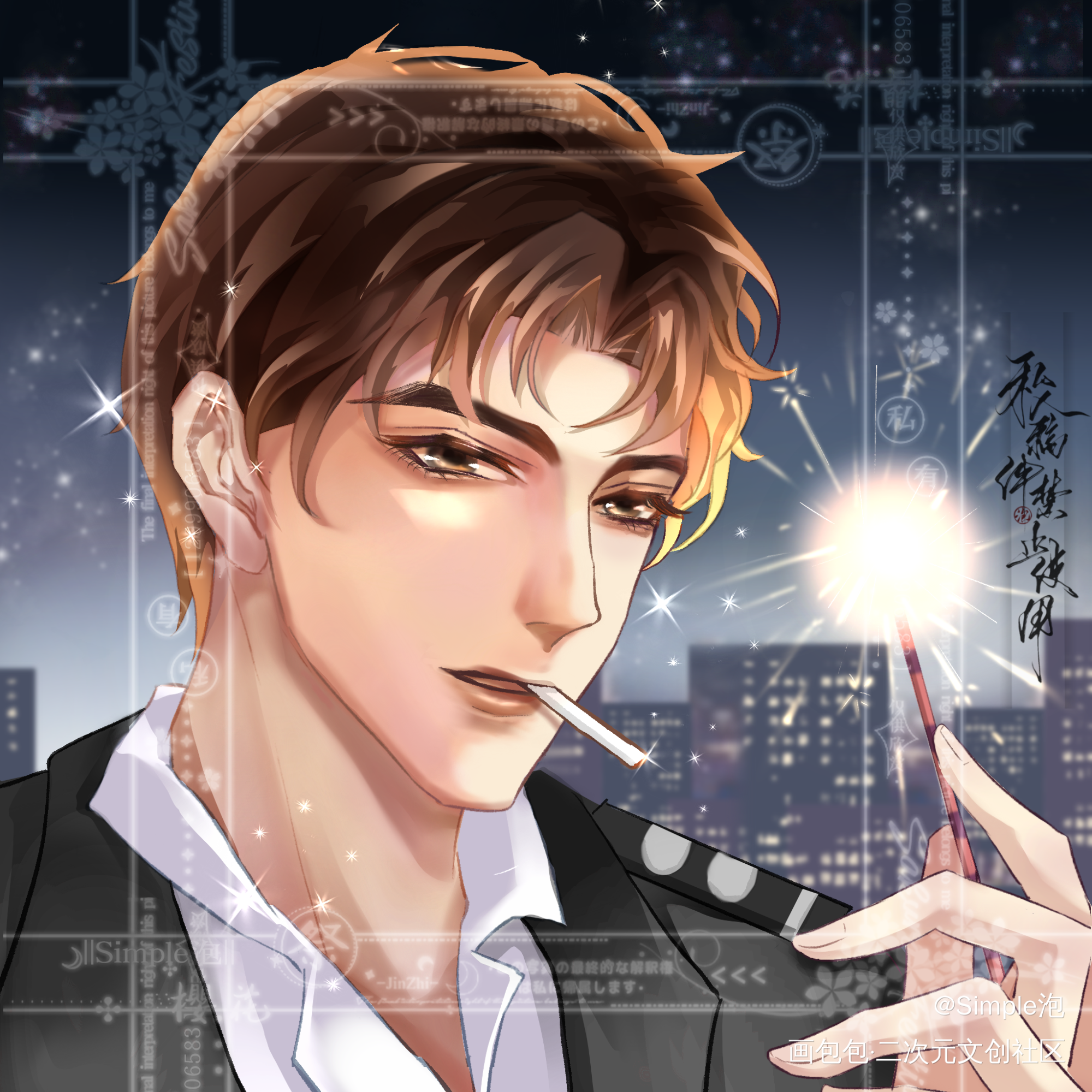 舟渡  骆闻舟_默读骆闻舟绘画作品