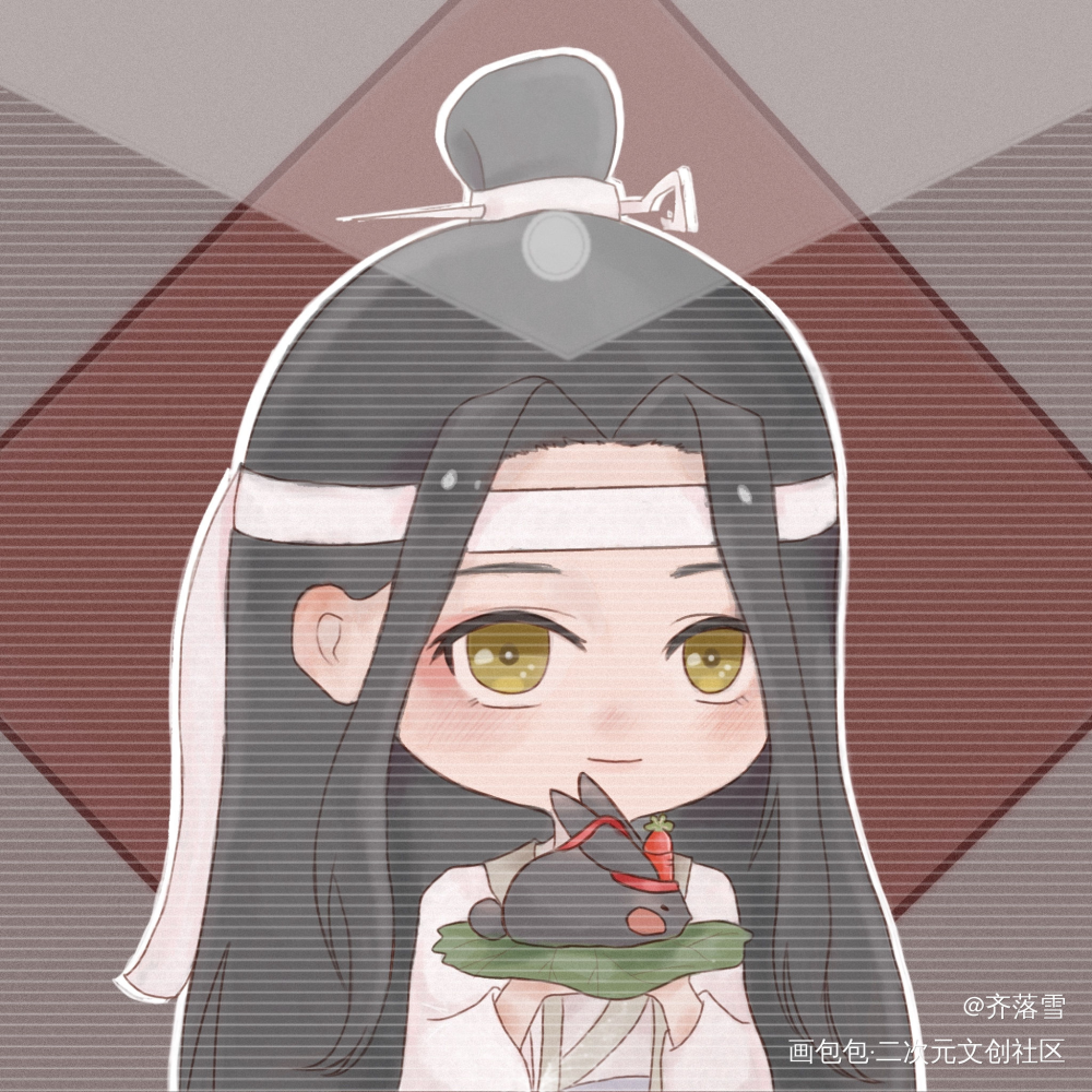 _魔道祖师忘羡绘画作品