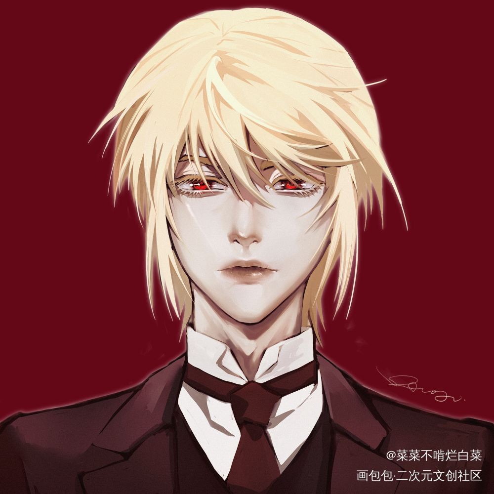 证件照_忧国的莫里亚蒂厚涂绘画作品