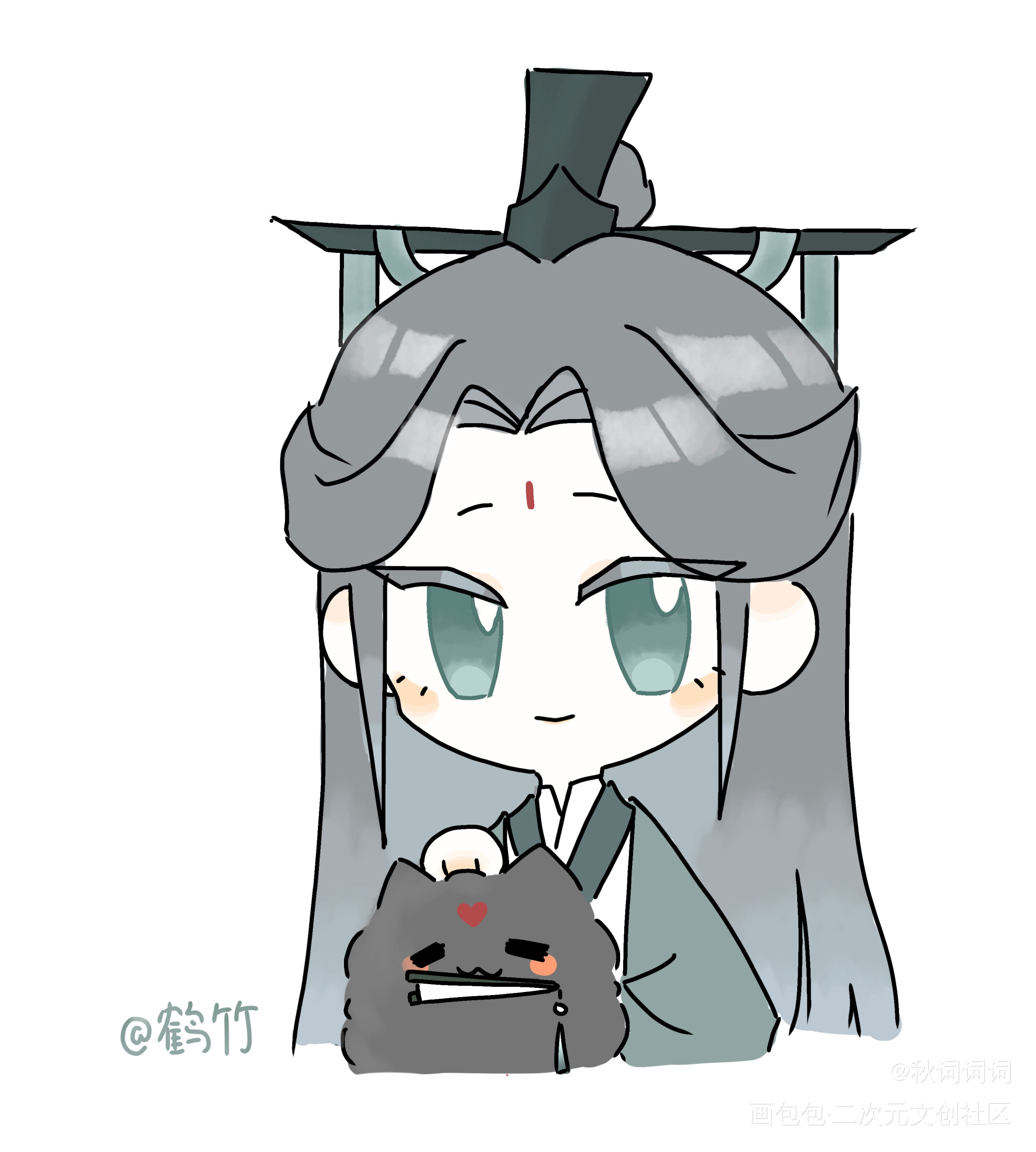 小垣和他的修勾_人渣反派自救系统冰秋墨香铜臭绘画作品
